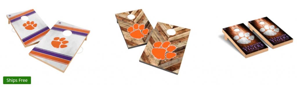 clemson cornhole