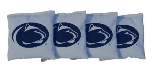 gray psu cornhole bags